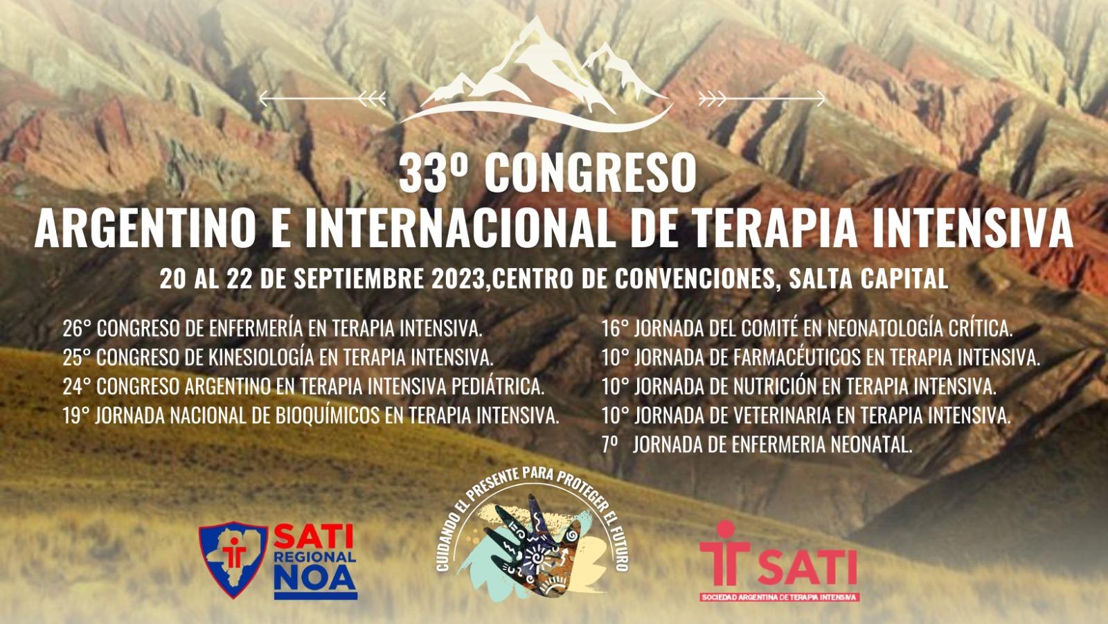 33º Congreso Argentino e Internacional de Terapia Intensiva