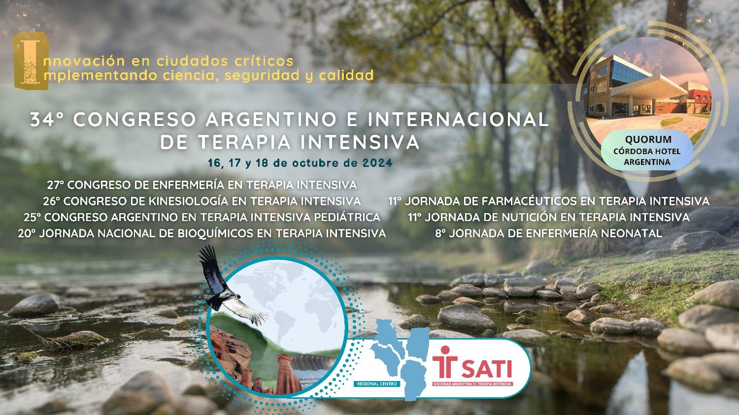 34º Congreso Argentino e Internacional de Terapia Intensiva